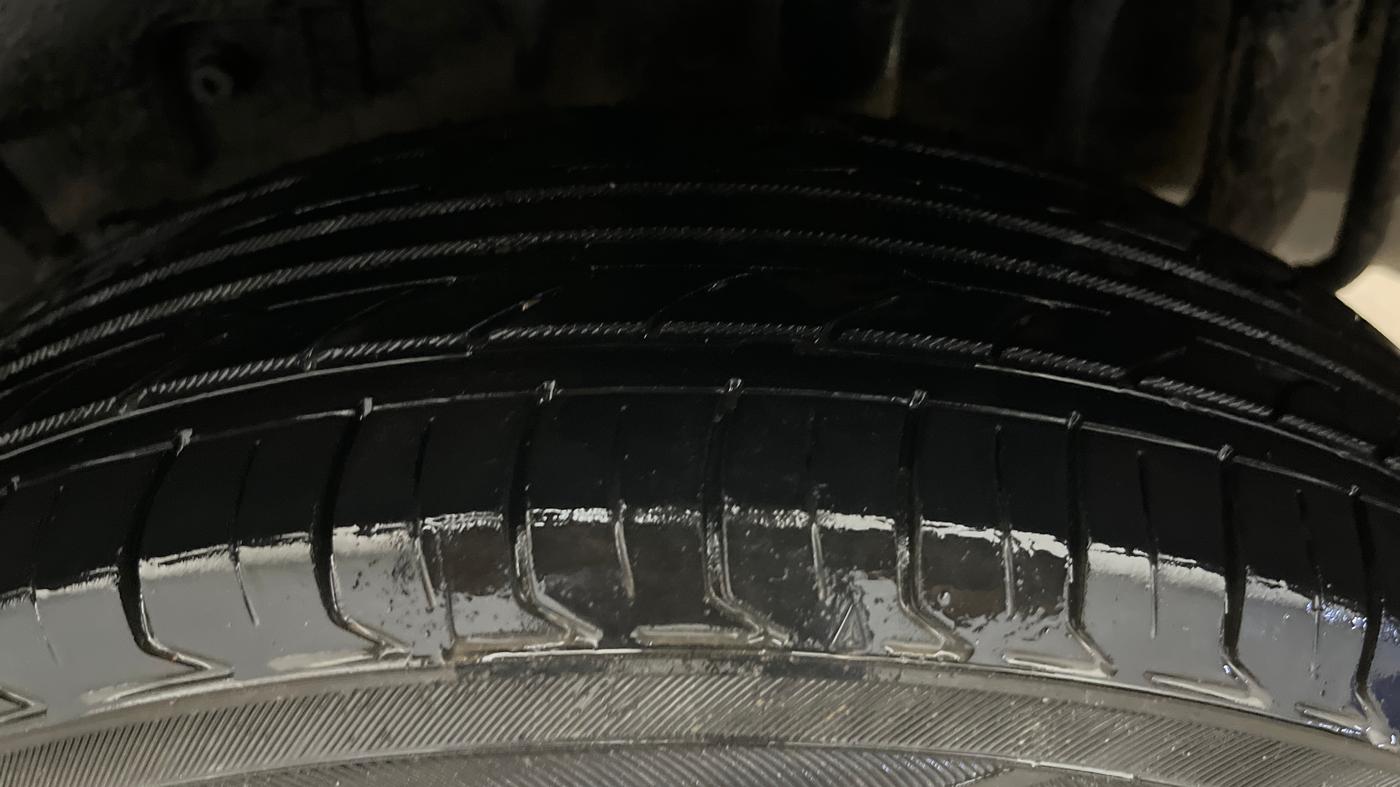 2022 Tata TIGOR XZ PLUS CNG, CNG, Manual, 64,414 km, Left Rear Tyre Tread
