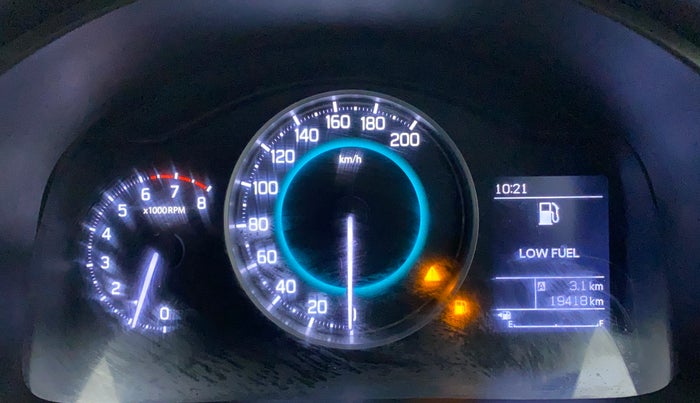 2020 Maruti IGNIS ZETA 1.2, Petrol, Manual, 19,418 km, Odometer Image