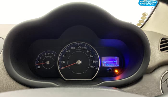 2013 Hyundai i10 ERA 1.1, Petrol, Manual, 1,13,644 km, Odometer Image