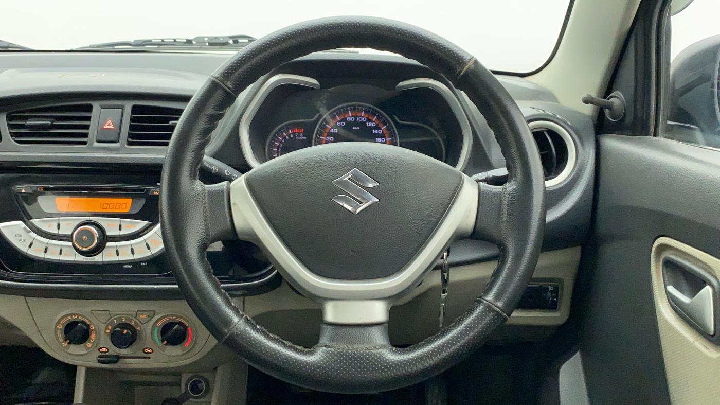 2018 Maruti Alto K10 VXI, Petrol, Manual, 37,107 km, Steering Wheel Close Up