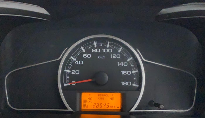 2022 Maruti Alto LXI OPT CNG, CNG, Manual, 28,543 km, Odometer Image