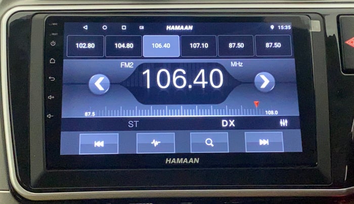2019 Honda City 1.5L I-VTEC ZX, Petrol, Manual, 17,087 km, Infotainment System