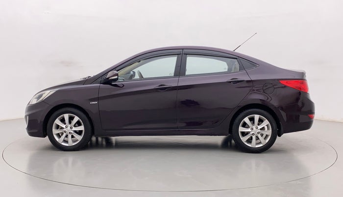 2013 Hyundai Verna FLUIDIC 1.6 CRDI SX, Diesel, Manual, 82,369 km, Left Side