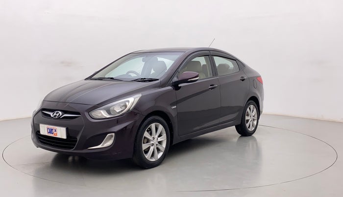 2013 Hyundai Verna FLUIDIC 1.6 CRDI SX, Diesel, Manual, 82,369 km, Left Front Diagonal