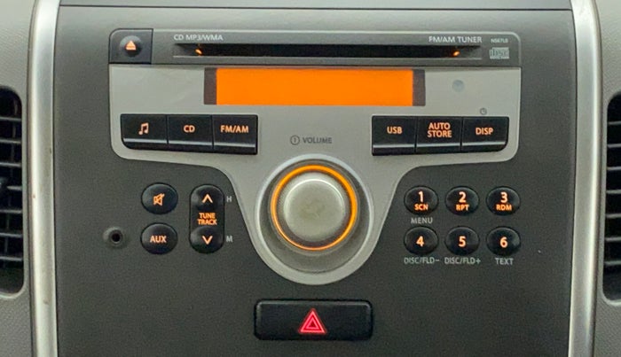 2011 Maruti Wagon R 1.0 VXI, Petrol, Manual, 72,123 km, Infotainment System