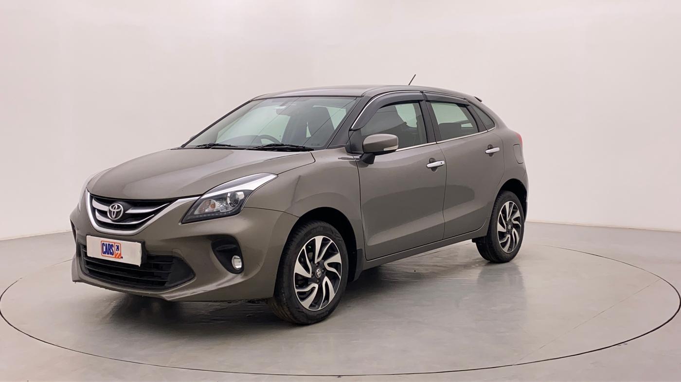2020 Toyota Glanza V MT PETROL, Petrol, Manual, 24,252 km, Left Front Diagonal
