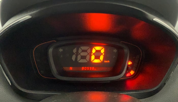 2019 Renault Kwid RXT 1.0 AMT (O), Petrol, Automatic, 80,598 km, Odometer Image