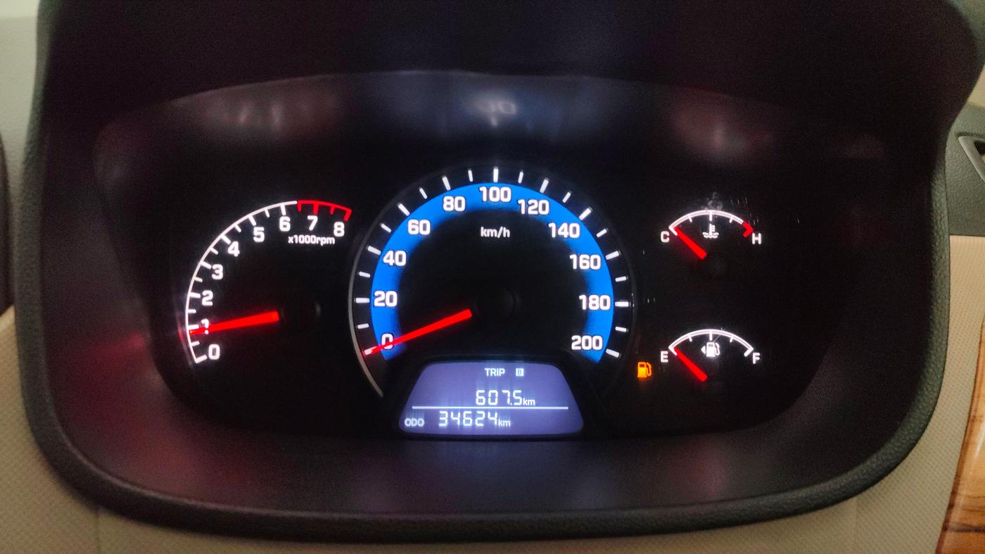 2017 Hyundai Xcent S 1.2, Petrol, Manual, 34,623 km, Odometer Image