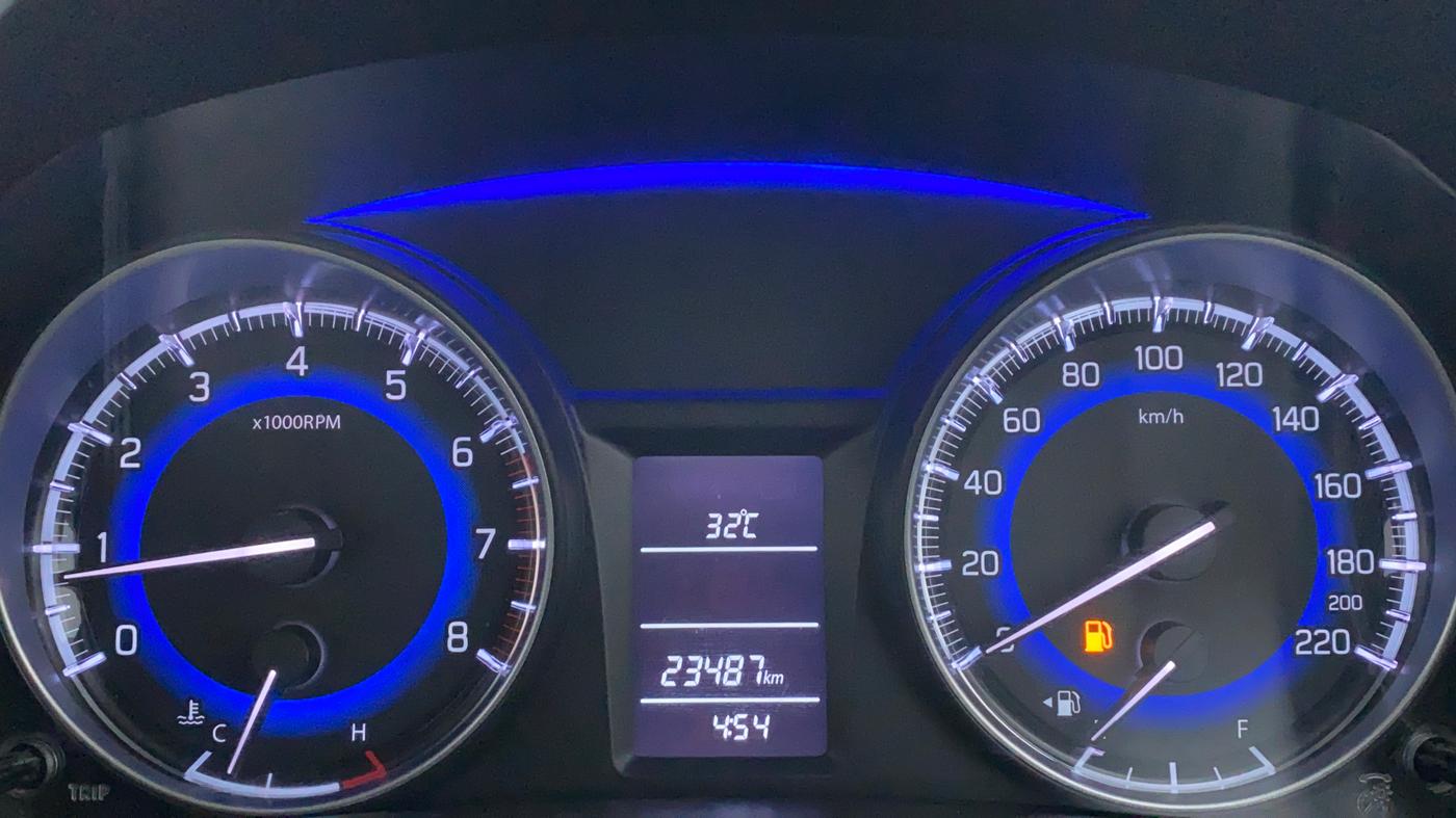 2017 Maruti Baleno DELTA 1.2 K12, Petrol, Manual, 23,727 km, Odometer Image