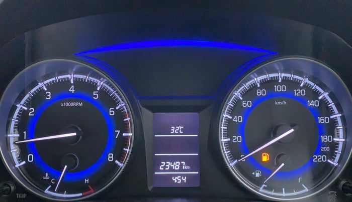2017 Maruti Baleno DELTA 1.2 K12, Petrol, Manual, 23,727 km, Odometer Image