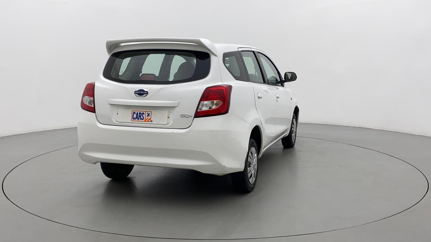 2016 Datsun Go Plus T, Petrol, Manual, 55,272 km, Right Back Diagonal