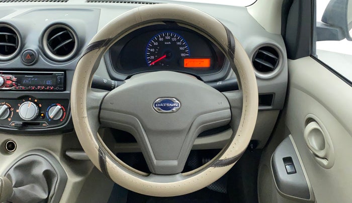 2016 Datsun Go Plus T, Petrol, Manual, 55,272 km, Steering Wheel Close Up