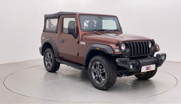 2021 Mahindra Thar LX  P 4WD AT CONVERTIBLE, Petrol, Automatic, 17,524 km, Right Front Diagonal