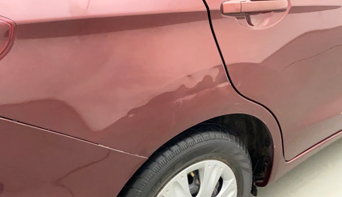 2018 Honda Amaze 1.2L I-VTEC S, Petrol, Manual, 47,914 km, Right quarter panel - Slightly dented