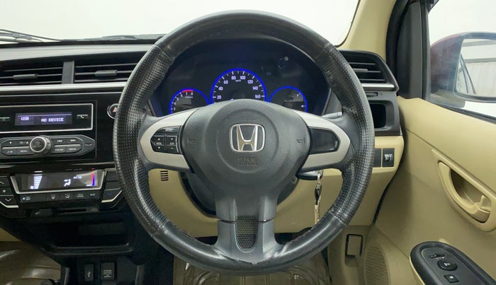 2018 Honda Amaze 1.2L I-VTEC S, Petrol, Manual, 47,914 km, Steering Wheel Close Up