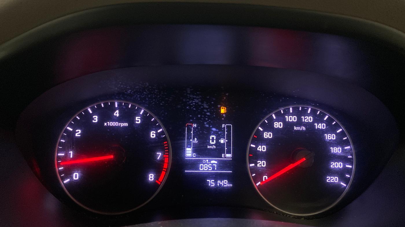 2019 Hyundai Elite i20 SPORTZ PLUS 1.2, Petrol, Manual, 75,139 km, Odometer Image