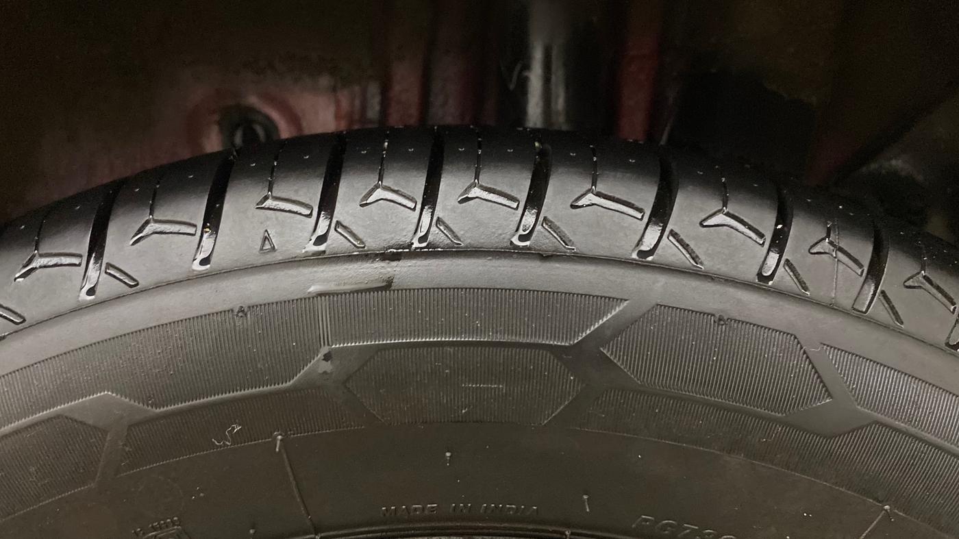 2019 Hyundai Elite i20 SPORTZ PLUS 1.2, Petrol, Manual, 75,139 km, Left Rear Tyre Tread