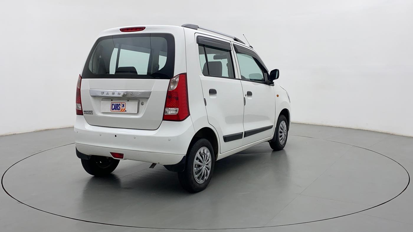 2017 Maruti Wagon R 1.0 LXI CNG, CNG, Manual, 57,773 km, Right Back Diagonal