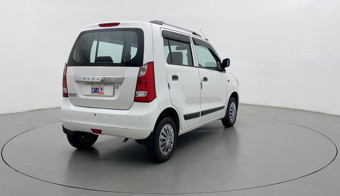 2017 Maruti Wagon R 1.0 LXI CNG, CNG, Manual, 57,773 km, Right Back Diagonal