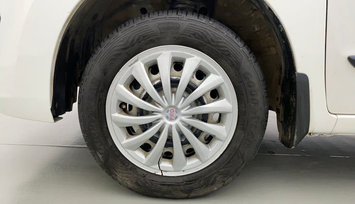 2017 Maruti Wagon R 1.0 LXI CNG, CNG, Manual, 57,773 km, Left Front Wheel