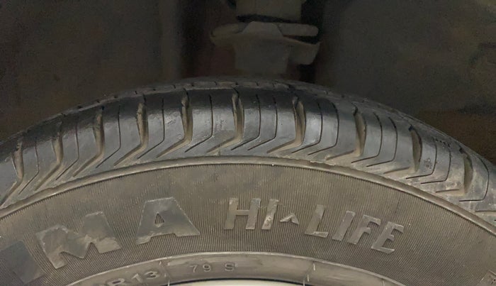 2018 Renault Kwid RXT 1.0 AMT (O), Petrol, Automatic, 61,085 km, Left Front Tyre Tread