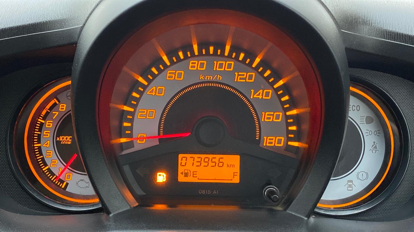 2014 Honda Brio 1.2 S MT I VTEC, CNG, Manual, 74,018 km, Odometer Image