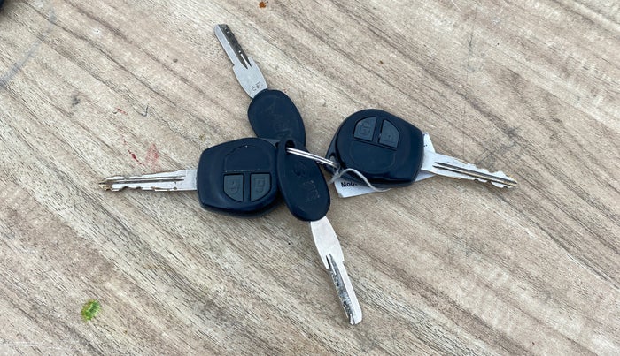 2018 Maruti Ertiga ZXI, CNG, Manual, 61,743 km, Key Close Up