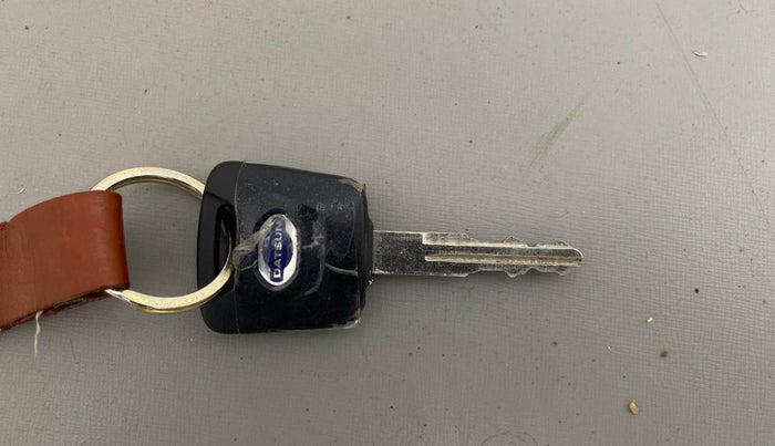 2015 Datsun Go Plus T, Petrol, Manual, 51,314 km, Key Close Up