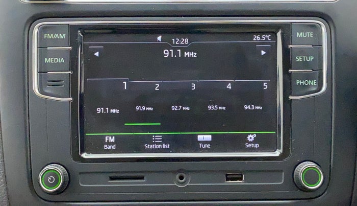 2017 Skoda Rapid STYLE 1.5 TDI, Diesel, Manual, 85,237 km, Infotainment System