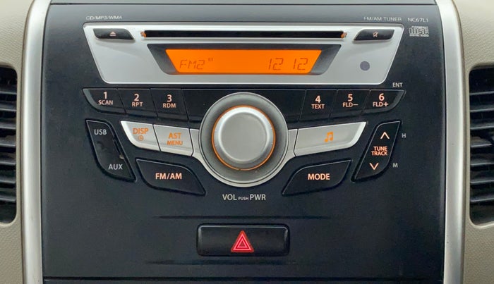 2016 Maruti Wagon R 1.0 VXI AMT, CNG, Automatic, 52,476 km, Infotainment System