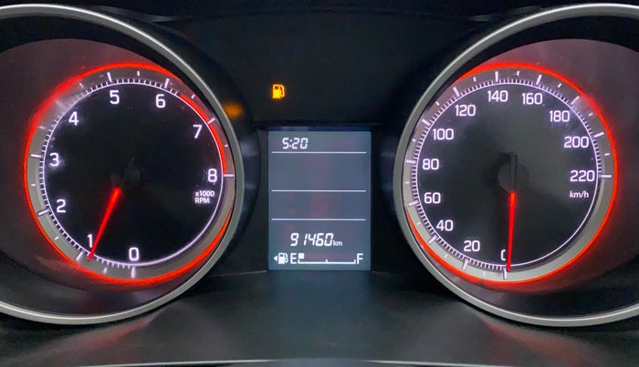 2018 Maruti Swift VXI, CNG, Manual, 91,586 km, Odometer Image