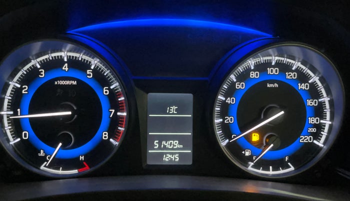 2021 Maruti Baleno DELTA PETROL 1.2, CNG, Manual, 51,393 km, Odometer Image