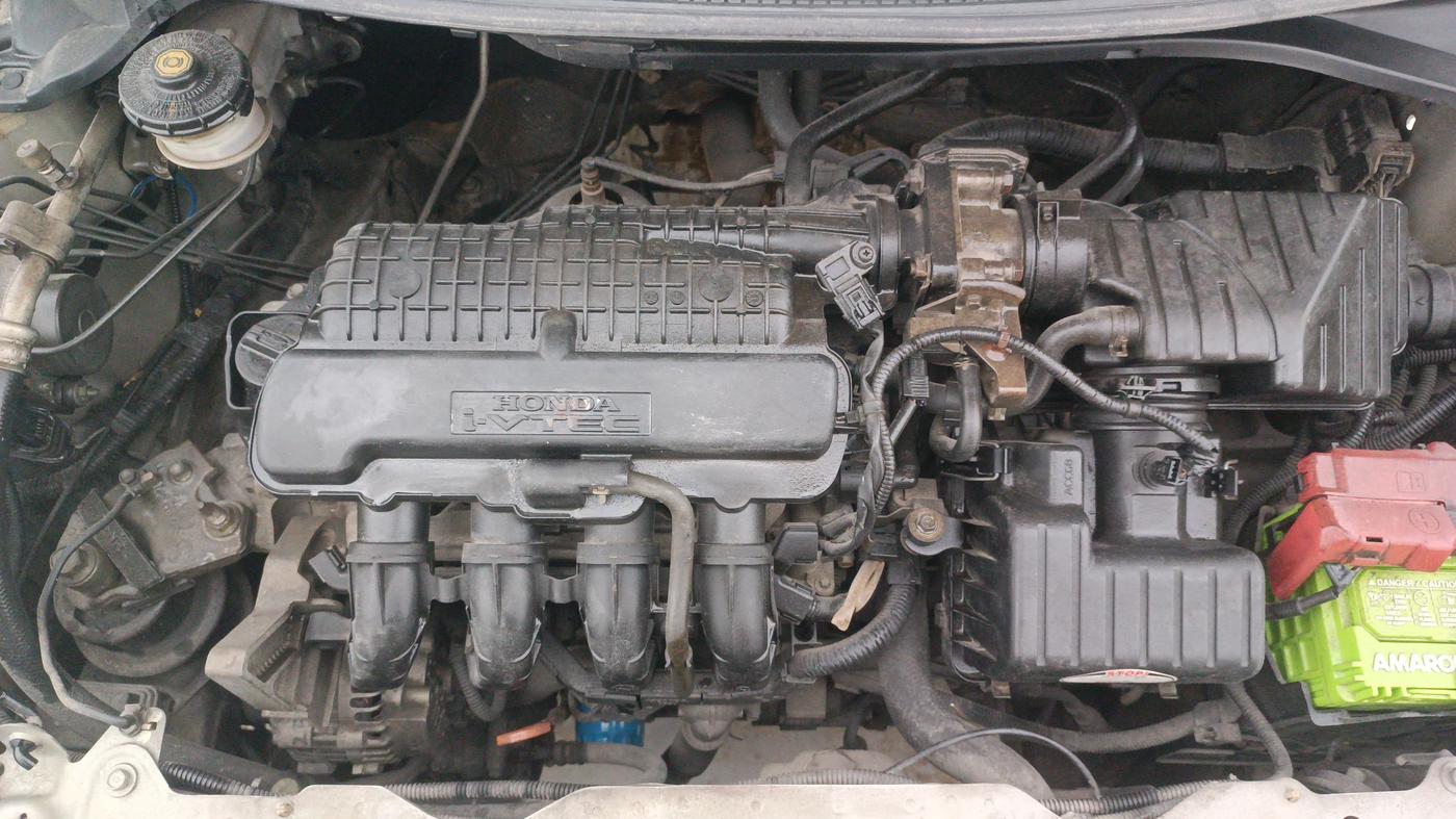 2014 Honda Brio VX AT, Petrol, Automatic, 75,518 km, Engine View