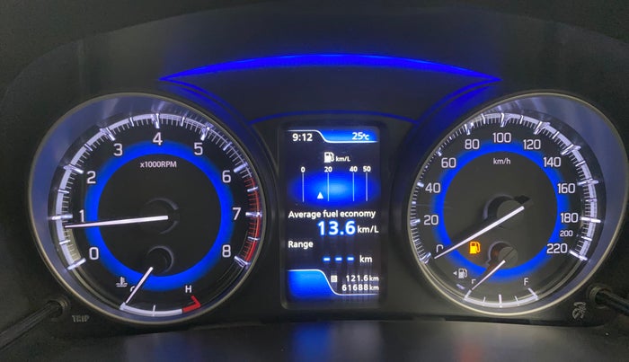 2020 Maruti Baleno ZETA PETROL 1.2, Petrol, Manual, 61,664 km, Odometer Image