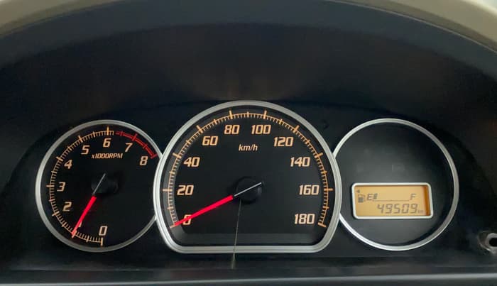2011 Maruti Zen Estilo VXI, Petrol, Manual, 49,508 km, Odometer Image