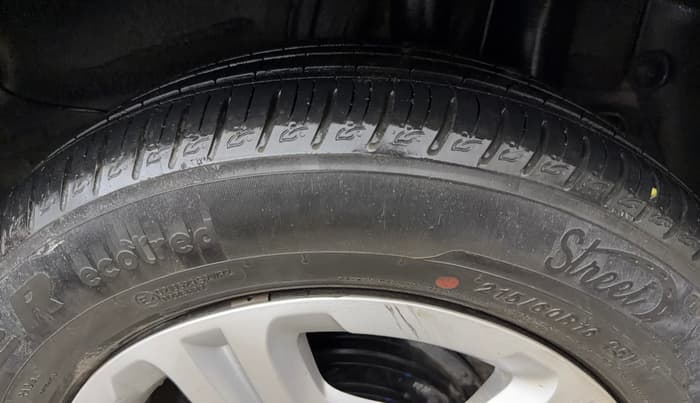 2022 KIA SONET HTK PLUS 1.0 IMT, Petrol, Manual, 41,546 km, Left Rear Tyre Tread