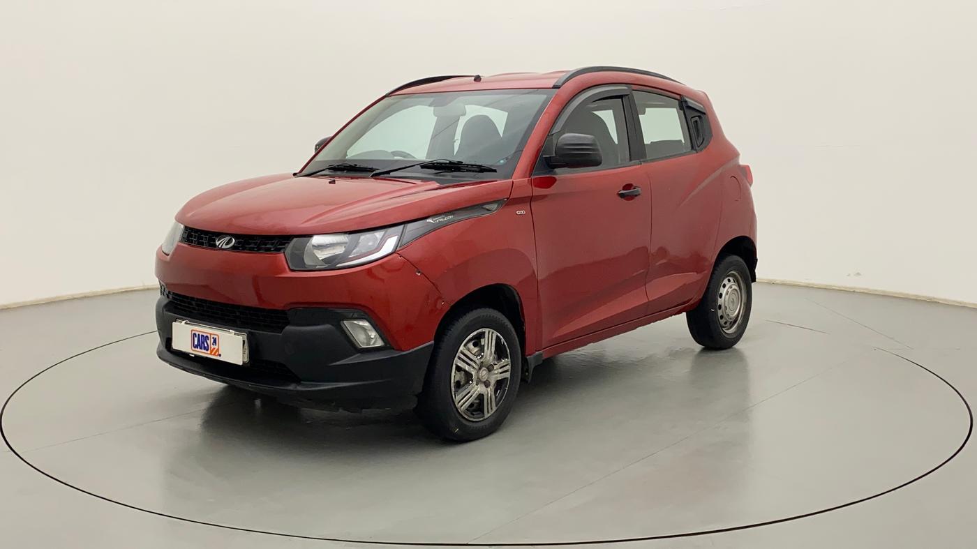 2017 Mahindra Kuv100 K2 6 STR, Petrol, Manual, 50,444 km, Left Front Diagonal
