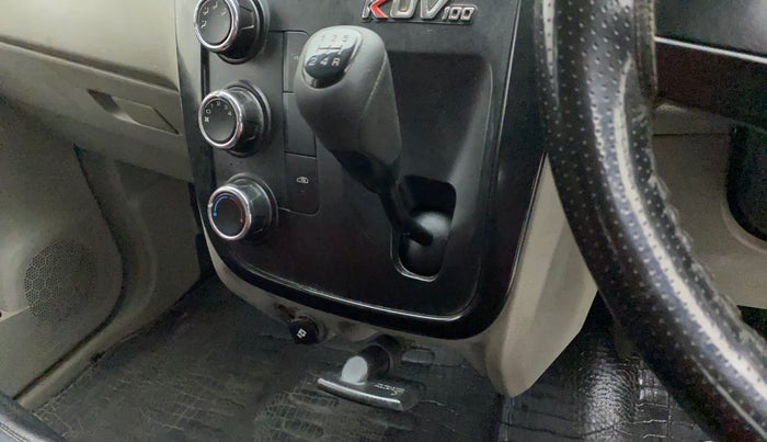 2017 Mahindra Kuv100 K2 6 STR, Petrol, Manual, 50,444 km, Gear Lever