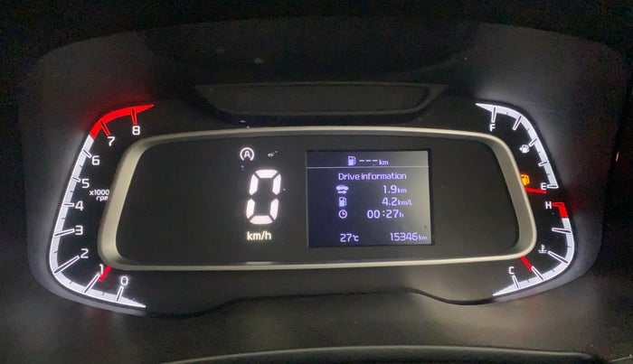 2023 KIA SONET HTK PLUS 1.2, Petrol, Manual, 15,310 km, Odometer Image