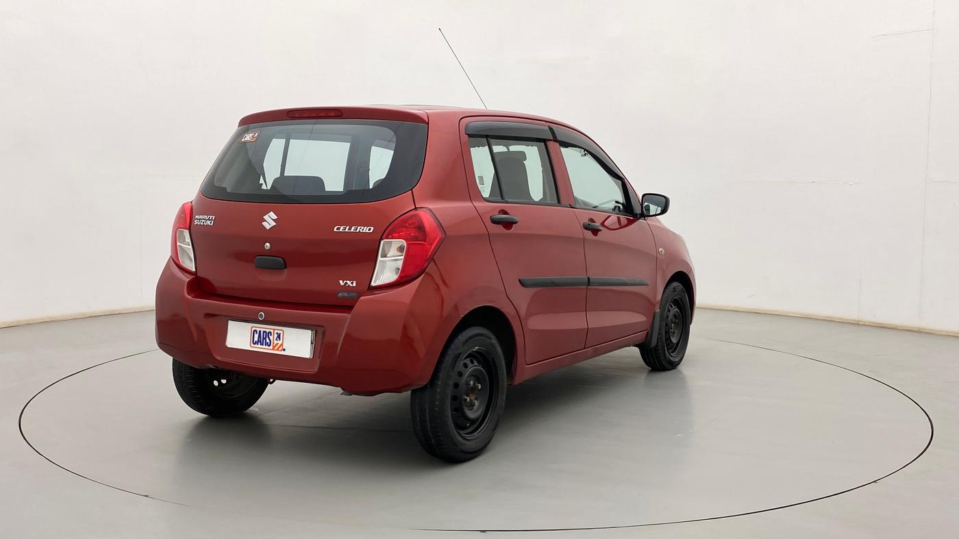2015 Maruti Celerio VXI AMT, Petrol, Automatic, 57,451 km, Right Back Diagonal