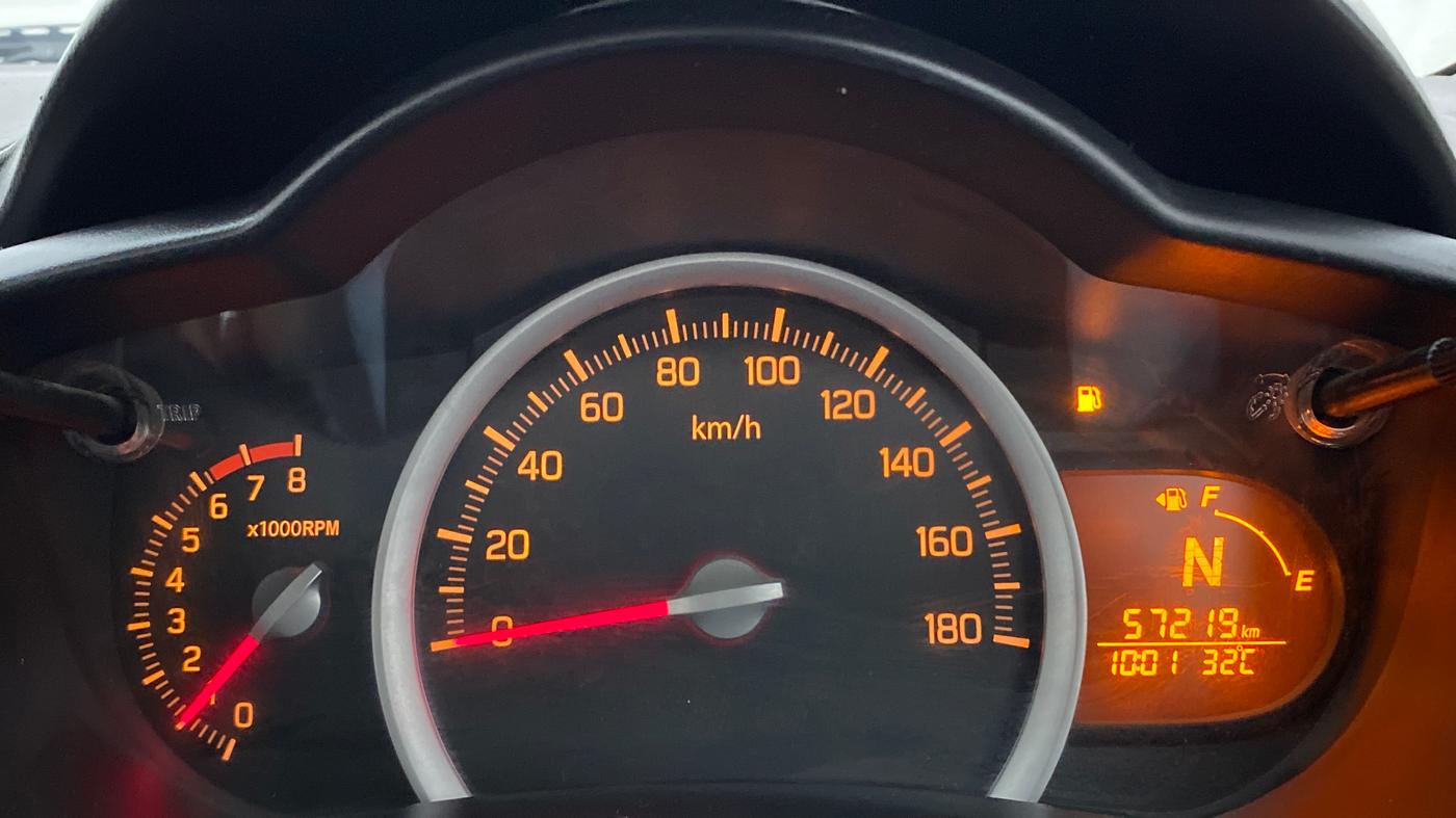 2015 Maruti Celerio VXI AMT, Petrol, Automatic, 57,451 km, Odometer Image