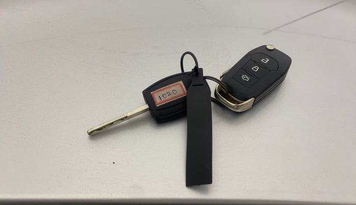 2016 Ford Figo Aspire TITANIUM 1.5 PETROL AT, Petrol, Automatic, 90,179 km, Key Close Up