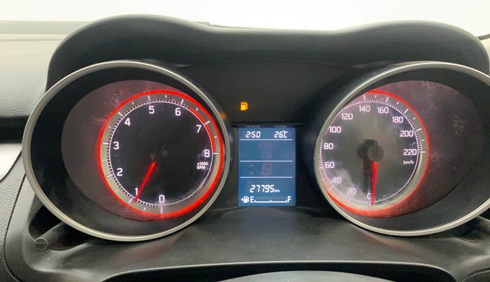 2021 Maruti Swift ZXI, Petrol, Manual, 27,756 km, Odometer Image