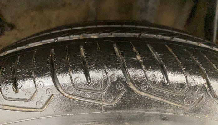 2022 Tata Tiago XZ PLUS CNG, CNG, Manual, 27,657 km, Left Rear Tyre Tread