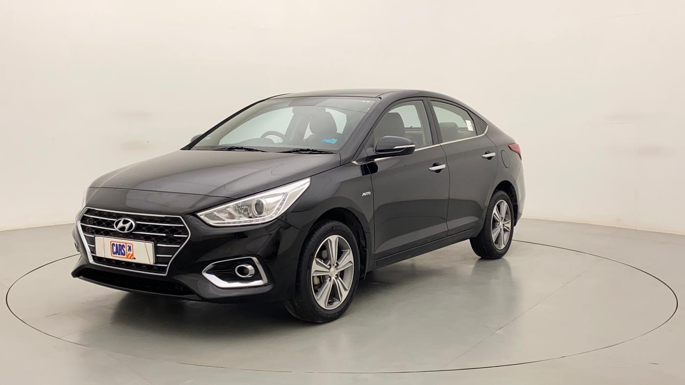 2017 Hyundai Verna 1.6 VTVT SX (O) AT, Petrol, Automatic, 12,585 km, Left Front Diagonal