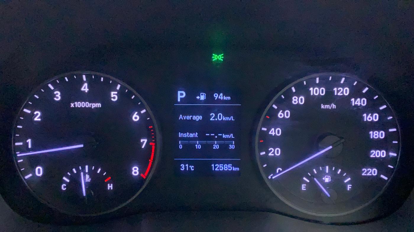 2017 Hyundai Verna 1.6 VTVT SX (O) AT, Petrol, Automatic, 12,585 km, Odometer Image
