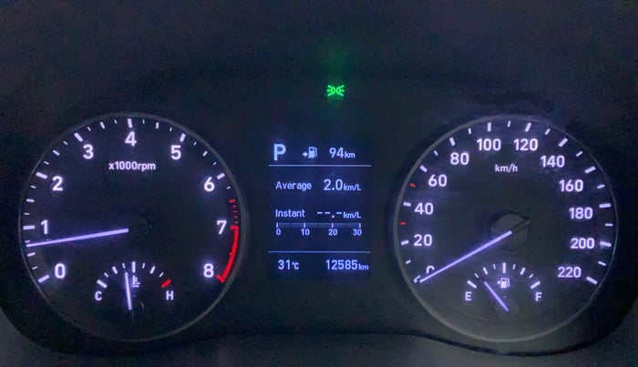 2017 Hyundai Verna 1.6 VTVT SX (O) AT, Petrol, Automatic, 12,585 km, Odometer Image