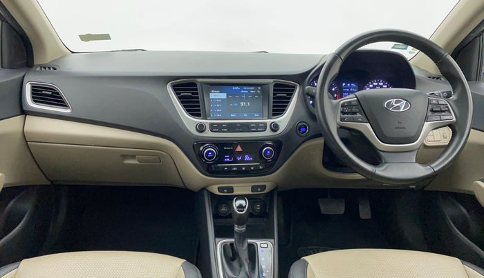 2017 Hyundai Verna 1.6 VTVT SX (O) AT, Petrol, Automatic, 12,585 km, Dashboard