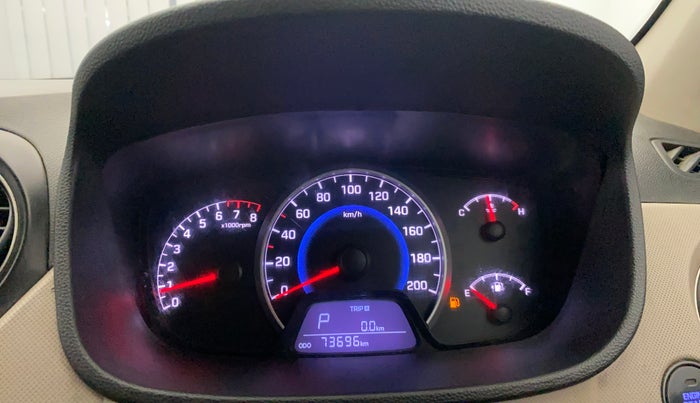 2014 Hyundai Grand i10 ASTA AT 1.2 KAPPA VTVT, Petrol, Automatic, 73,674 km, Odometer Image