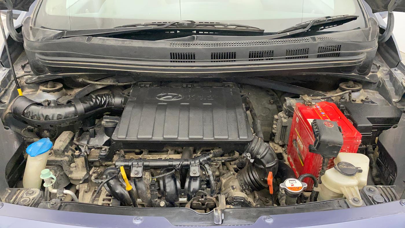 2014 Hyundai Grand i10 ASTA AT 1.2 KAPPA VTVT, Petrol, Automatic, 73,674 km, Engine View